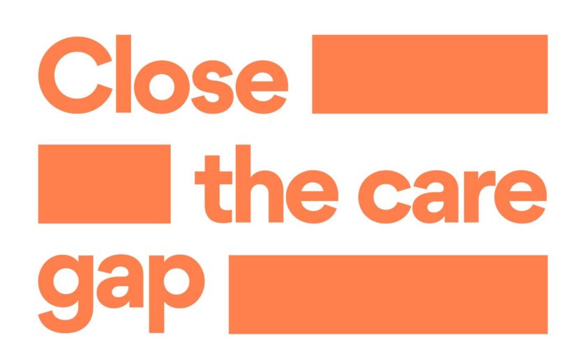 Close the care gap campaign graphic