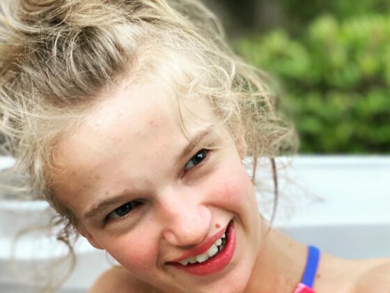 Holly Greenhow smiling outdoors