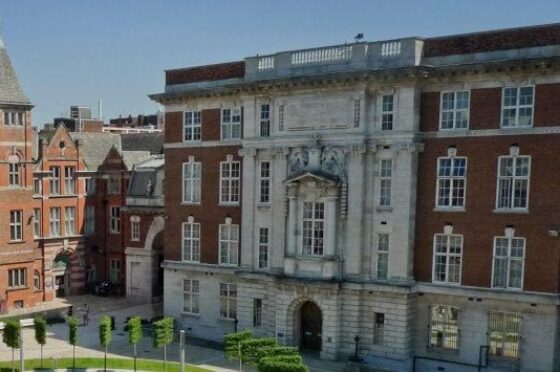 University of Liverpool computer science department exterior